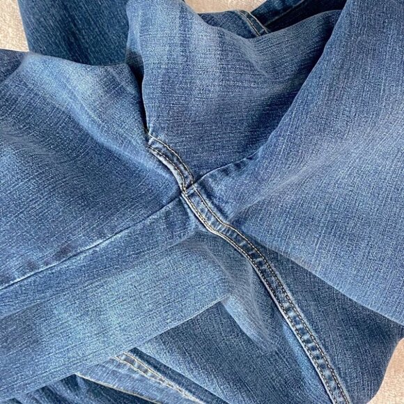 Vintage Mavi Med Wash Bootcut Jeans Hipster Pant Y2k Low Rise Jeans 32 - Picture 4 of 12